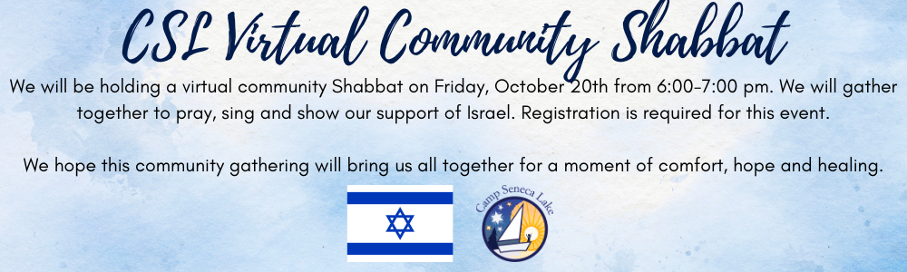 CSL Virtual Community Shabbat